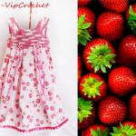 <b>Название: </b>Платье для девочки "Клубничка моя", <b>Добавил:<b> baby-vipcrohet<br>Размеры: 793x600, 158.0 Кб
